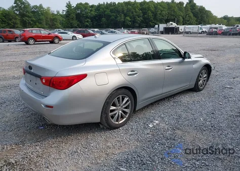 2014 Infiniti Q50 Premium/Sport from USA, damaged, VIN JN1BV7AR8EM691880